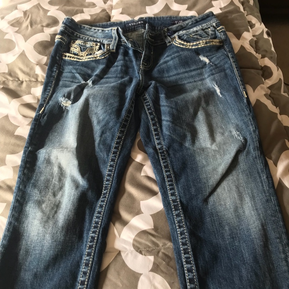 Cropped jeans